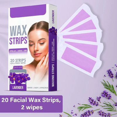 GULGLOW99 Professional Painless Facial Wax Strips For Upperllps & Hands Strips(20 ml)