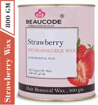 Beaucode Professional Strawberry Hair Removal Wax 800 gm Wax(800 g)