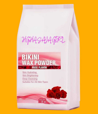 HGHASAYAGIRL Bikini Wax Powder Rose Flavor For Easily Hair Removel For Women 100 Gm 40 Powder(100 g)