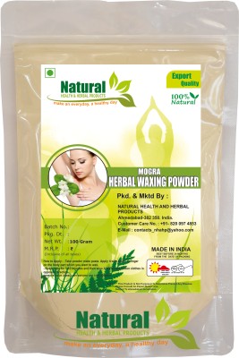 Natural Health and Herbal Products Mogra Herbal Waxing Powder | Instant Hair Remover (100 g) Wax(100 g)