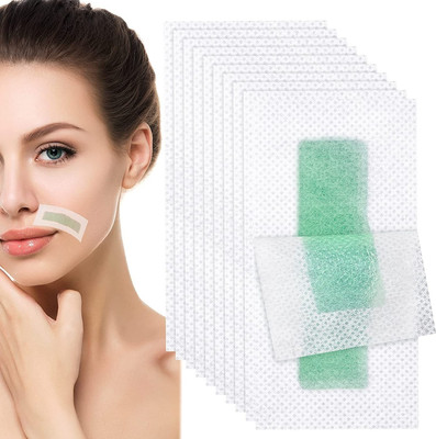 MYEONG Best Face Wax Strips For Women Waxing Paper For Upper Lips Strips Strips(10 g, Set of 20)