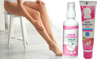 CATERINACHIARA Bikni area bosy and men cream and spray revomal Spray(140 ml, Set of 2)