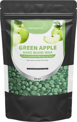 PROFESSIONAL FEEL WITHOUT PAIN GREEN APPLE HARD BEANS WAX Wax(100 g)
