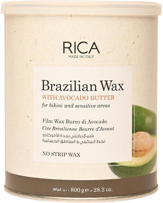 Beaucode Rica Brazilian Stripless Painless Hair Removal Wax For Men & Women Wax(800 g)