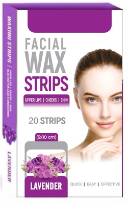 tanvi27 Lavender Facial Wax Strips Strips(20 g)