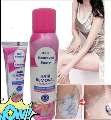 SUBIA Private parts body hair remover spray for all skin tone Spray(180 g)