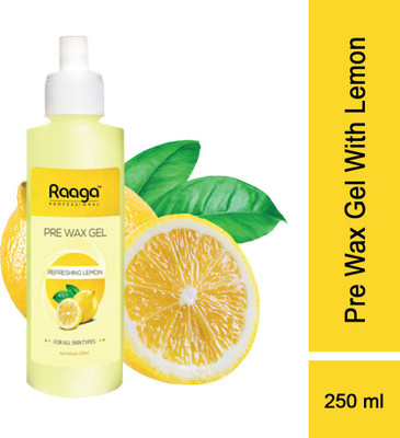 RAAGA PROFESSIONAL Pre Wax Gel With Lemon | For Wax Cream(250 ml)