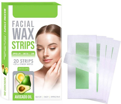 MYEONG FACE WAX STRIPS ALL SKIN TYPE Strips(10 g, Set of 10)