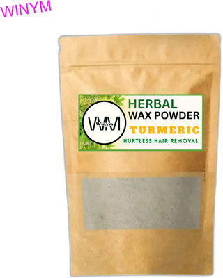 Winym Herbal Brown Wax Powder | Herbal Wax with Instant Effect Powder(100 g)