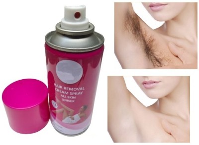 Herrlich Hair Removal Cream for Men & Women Painless Full Body Spray(180 ml)