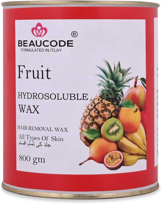 Beaucode PROFESSIONAL FRUIT HYDROSOLUBLE WAX 800ML JAR FOR HANDS & LEGS Wax(800 g)