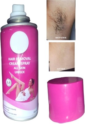 JANOST New Leg & Under Arm, Painless Hair Removal Spray Spray(180 ml)