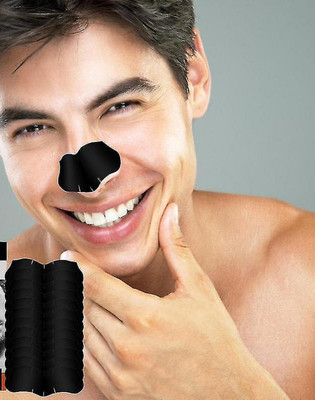 tanvi27 Nose Mask Blackhead Charcoal Deep Pore Cleansing Strips Face Peel Remover(10 g)