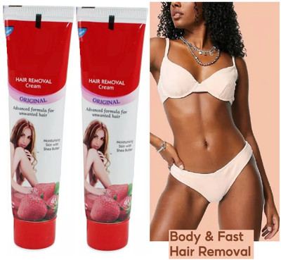 tanvi27 Smooth & Quick Results with Strawberry fragrance hair removal Cream(80 g)