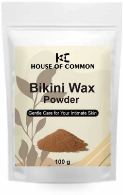 house of common Best Bikini Wax - 10 Minutes Herbal Wax Powder Painless Easy to use at home 100g Wax(100 g)