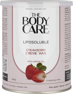 THE BODY CARE : LIPOSOLUBLE STRAWBERRY CRÈME WAX WITH ARGAN OIL Wax(800 g)