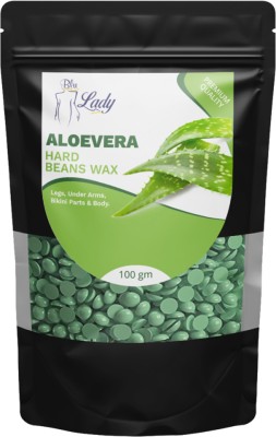 Professional Aloe Vera Hard Hair Body Wax Beans - Aloevera Wax Best for Painless Hair Removal Wax(100 g)