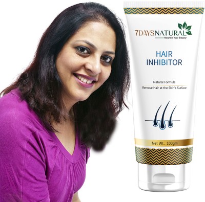 7 Days Organic Hair Inhibitor Permanent Hair Removal Cream Cream(100 g)