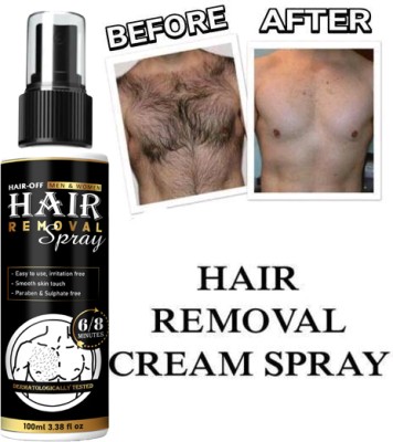 GLAMITY Body Hair Removal Sprey For Man And Woman 100ML Spray(100 ml)