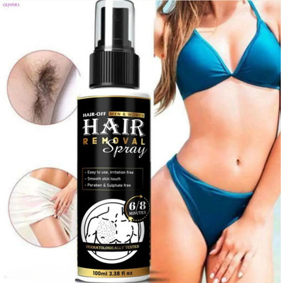 GLAMMIA Hair Removal Spray Unisex | Smoothness On Demand Spray(100 ml)