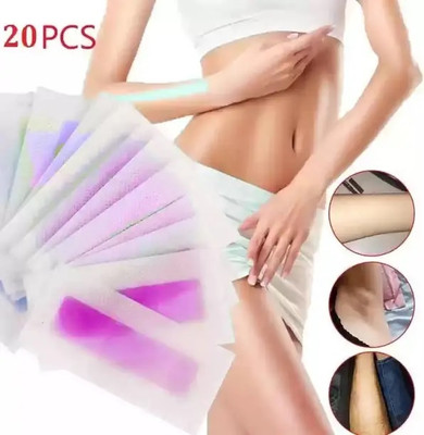 GABBU PERMANENT HAIR REMOVAL WAX TREATMENT PAPER Wax Strips(20 g, Set of 20)