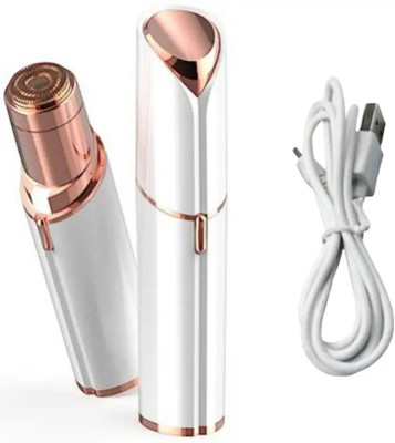 UBRONIK Flawless Facial Hair Remover for Women | Painless Waxing-Free Shaver Strips(1 Strips)