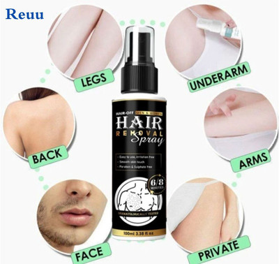 Reuu T Body Hair Removal Spray for Men & Women Spray(100 ml)