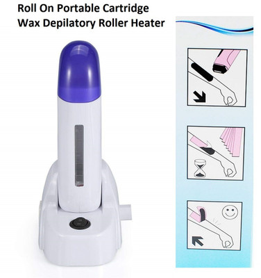 LOVHIDE Roll On Portable Cartridge Wax Depilatory Roller Heater Wax(100 g)