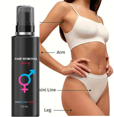 GFSU - GO FOR SOMETHING UNIQUE Hair Remover Spray For Private Areas, Spray(100 ml)