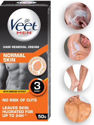 Veet Men Hair Removal - Normal Skin Cream(50 g)