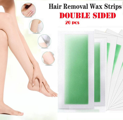 Arcanuy Paper Waxing Strips Gentle Professional Facial Bikini Wax Strips(20 g)
