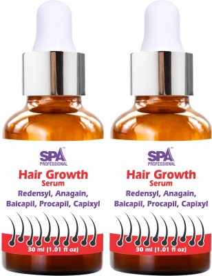 SPA Professionals Serum For Hair Fall Control Highly Effective Hair Growth Treatment(60 ml)