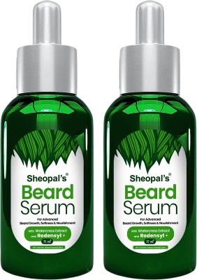 Sheopals Beard Growth Serum With Redensyl For Thicker Beard(70 ml)