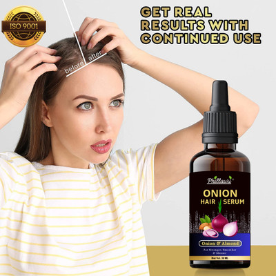 Phillauri Onion Hair Serum Vitalizing Hair serum - Silky & Smooth Hair | Frizz Control(30 ml)