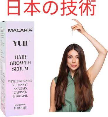 MACARIA YUII Redensyl Hair Serum Spray for Men Women Hair growth Stronger Longer Hair(60 ml)