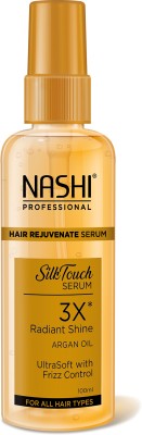 NASHI Hair Serum EverSilk Argan Oil Frizzy Hair Serum for Women & Men(100 ml)