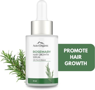 Aravi Organic Rosemary Hair Growth Serum with Biotin For Boosts Hair Growth & Nourishes Scalp(30 ml)