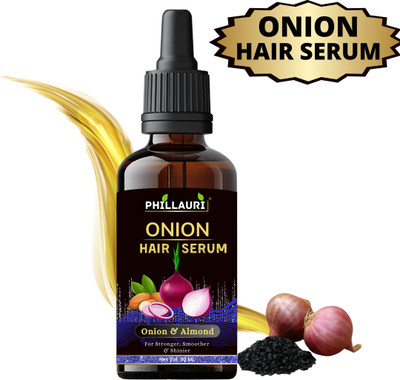 Phillauri Hair Serum for Strength, Shine, and Repair with the Goodness of Natural Onions(30 ml)