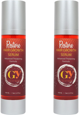 Glint you Restore Herbal Hair serum For Hair Fall & Regrwoth 100ml pack of 2(100 ml)