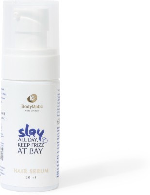 The Bodymatic Slay All Day Fizzy Control Hair Serum - 50 ML by BodyMatic(50 ml)