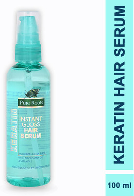 Pure Roots Keratin Instant Gloss Hair Serum(100 ml)