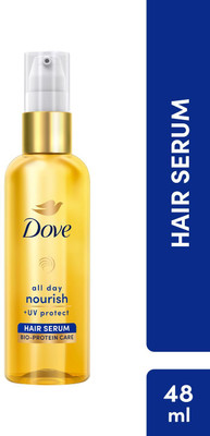 DOVE All Day Nourish + UV Protect Hair Serum For All Hair Types With Bio Protein Care(48 ml)