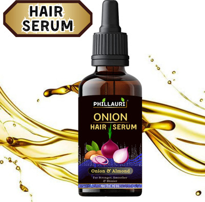 Phillauri Onion Serum for Strength, Shine & Repair - Your Key to Gorgeous, Nourished hair(30 ml)