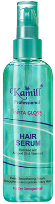 UNICAST Hair Serum Anti Frizz Shine with Enriched almond oil & Vitamin E(115 ml)
