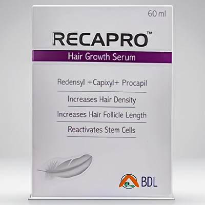 RECAPRO Hair Growth serum Pack of 2(60 ml)