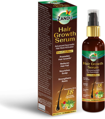 Zandu Hair Growth Serum, Scientifically Proven to Promote Hair Growth For Men & Women(200 ml)