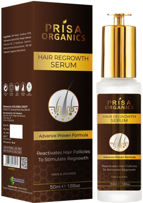 PRISA ORGANICS Hair Re Growth Serum(45 ml)