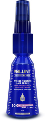 BBlunt Intense Moisture Hair Serum-Vitamin E & Jojoba Oil*|Smoother in Just 1 Use*(70 ml)