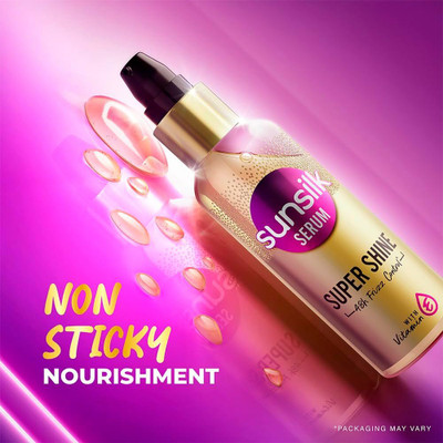 SUNSILK Super Shine Hair Serum For Dry frizzy Hair 60ML(60 ml)
