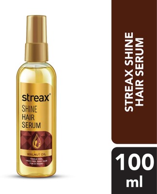 Streax Vitalized with Walnut Oil, For Hair Smoothening & Shine , Hair Serum(100 ml)